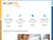 Tablet Screenshot of learnprn.com